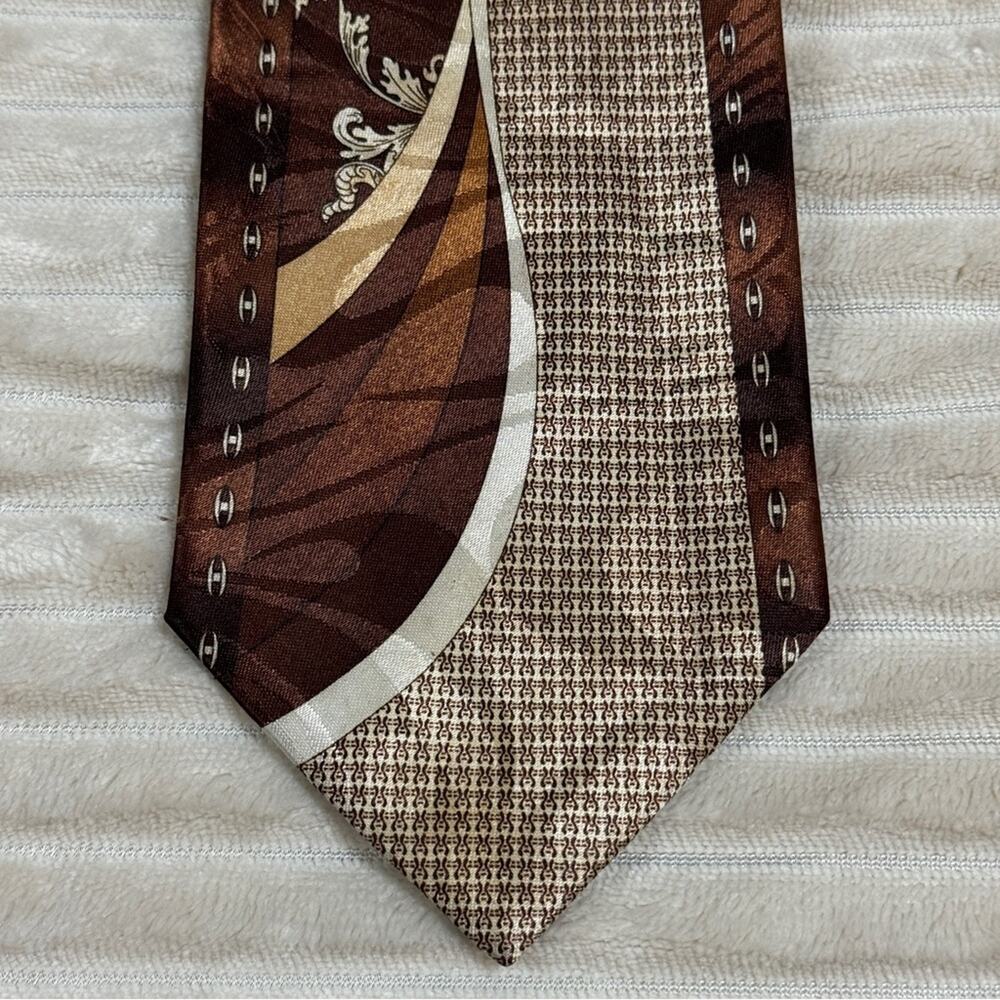 Rudee Ricco Italian design neck tie 100% Polyester Handmade